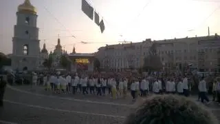 Украинцы провожают свою сборную на олимпийские игры в Рио де Жанейро. Проводы олимпийцев