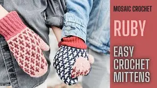 Ruby mittens - full tutorial