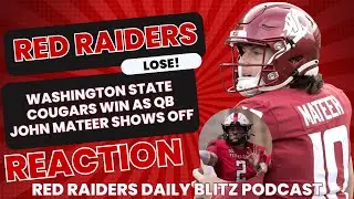Red Raiders Forget How to Play Offense, Fall 37-16 to Washington State