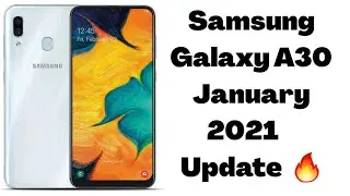 Samsung Galaxy A30 January 2021 Update🔥|| Security News and tricks||