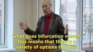 Bifurcation due to the crisis of capitalism