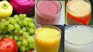 4 Easy Iftar Special Drinks | Refreshing & Healthy Shakes/Smoothies Recipe/Recipes |