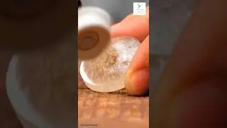 Outstanding transformation of coin to jewelry earring! Dandelion in epoxy 🌸 | @Knowledge Byte