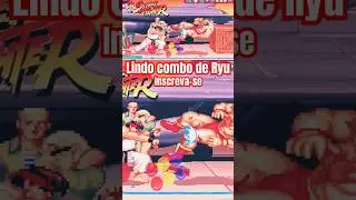 Sr Street Fighter mostra um lindo combo de Ryu em #streetfighter2championedition #ryututorial