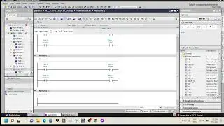 PLC Set Reset logic description