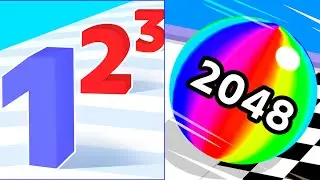 Ball Run 2048 Vs Number Master - All Levels Gameplay Android, iOS Y17S5N8X39V3