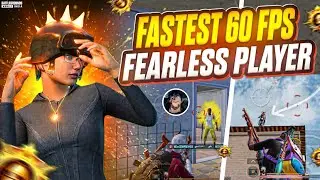 FASTEST 60 FPS FEARLESS PLAYER | FASTEST 5 FINGER PLAYER 💀