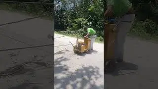 Concrete Road Cutting