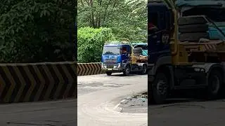 detik detik truck menghantam tembok😱 #trucksumbar32
