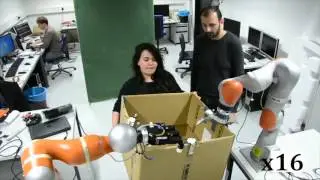 Coordinated multi-arm motion planning: Reaching for moving objects in the face of uncertainty