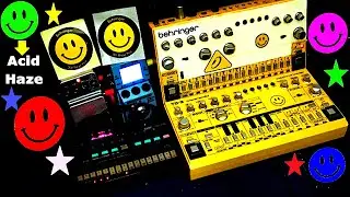 Acid Haze - TD3 Behringer TD-3 - RD6 - Korg Volca FM - MS-70CDR - FX600
