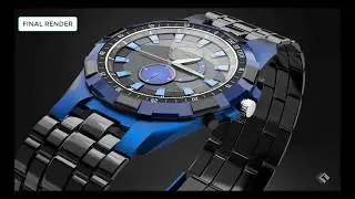 Watch 3D Modeling | Autodesk Maya | Luxion Keyshot