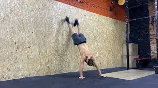 Подъемы ногами по стене | Заходы на стену | Wall Walks