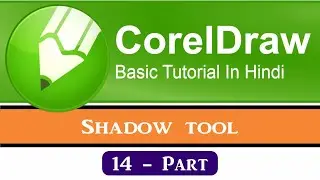 How to Use Shadow Tool in Coreldraw | DROP SHADOW IN CORELDRAW | Use of Shadow Tool by VG