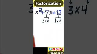 Factorization Tricks || @skystruggleeducation4645 ||#Short