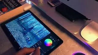 Change color with lightroom on tablet , گۆرینی رەنگی وێنە بە بەرنامەی لایت روم لە تابلێتدا