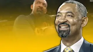Michigan HC Juwan Howard consoles Tennessee’s Kennedy Chandler after the game 🥺 