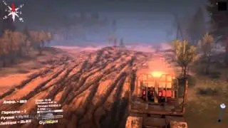 УРАЛ на бездорожье грузовые автомобили СССР и России в игре  SpinTires 2015