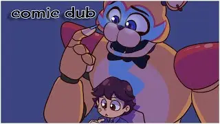 GLAMROCK FREDDY LEARNS WHAT HIMBO IS! FNAF SECURITY BREACH COMIC DUB