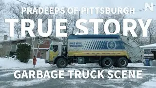 The True Story Behind The Garbage Truck Scene From The Pradeeps of Pittsburgh | NextShark Exclusive