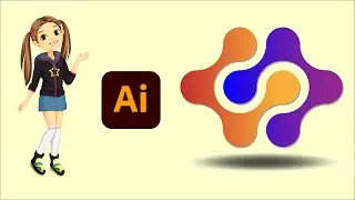 How to creat a logo in illustrator By #AJAYGRAPHICDESIGNER