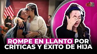 SANDRA ROMPE EN LLANTO POR CRÍTICAS Y ÉXITO DE SU HIJA