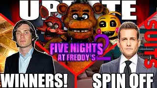 Five nights at Freddy's 2, GOLDEN GLOBES 2024, SUITS SPIN OFF AND MORE!
