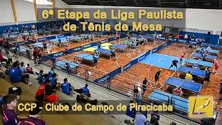Emoção e Competição na 6ª Etapa da Liga Paulista de Tênis de Mesa