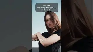 animation using LCM with img2img and controlnet in A1111 