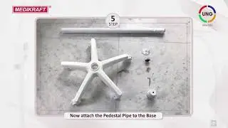 MEDIKRAFT Examination Lights   How to Assemble