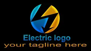 Electric Logo Design Tutorial | PHOTOSHOP TUTORIAL