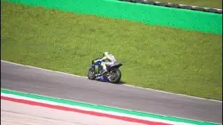 Valentino Rossi Yamaha Start From Last Position- MotoGP Replay Gameplay #5 - PS4 PRO