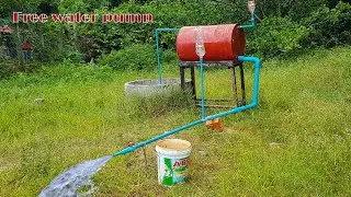 Free electricity | how to make free energy water pump 