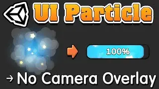 Unity : Easy Convert to UI Particle & mask it in any UI image