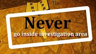 identifying the ghost in roblox paranormica solo and never going inside the investigation area