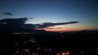 Hyperlapse; İlyaslar’dan Kırkağaç Manzaralı Hızlı Çekim