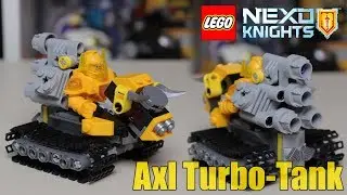LEGO Nexo-Knights: Axl Turbo Tank - Custom Model. MOC