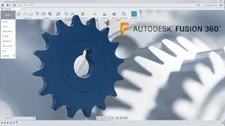 How To Model a Sprocket in Fusion 360 Tutorial — 