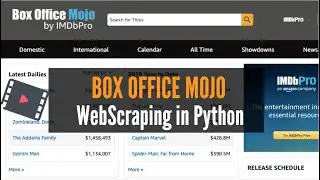 Web Scraping with Python | BoxOffice Project | Python Complete Course |  in Urdu/Hindi
