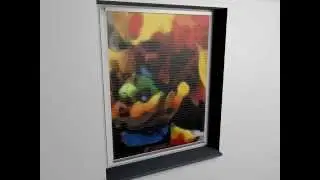 Bedruckte Jalousie