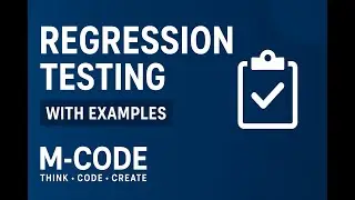 Regression Testing Explained with Real-Time Example | Manual Testing Tutorial | M-CODE