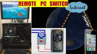 Remote PC Power ON using ESP32 + Telegram Bot