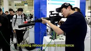 IT World Show 2018, Korea_Shooting rebound shock experience