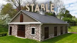 Visiting a new RENOVATED horse STABLE