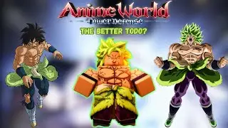 Broly Is The New Todo In Anime World Tower Defense