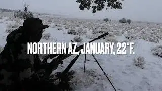 Snowy Arizona Coyote Hunting Double