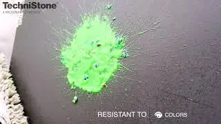 Blaturi foarte rezistente la patare si curatare usoara din quartz Technistone-film demonstrativ