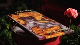 Creating a One-of-a-Kind Charcuterie Board: Woodworking and Epoxy Resin Techniques