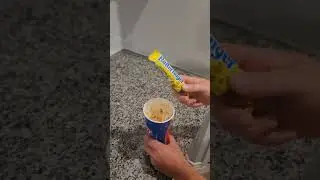 How to properly eat a Butterfinger Blizzard from Dairy Queen | No 🥄