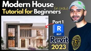 Modern house design in Revit 2023 | Part 1 | For beginners |